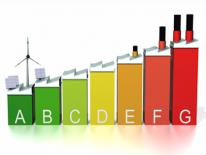 bar graph illustration with energy alternatives