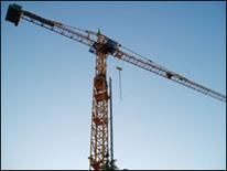 Image of tall construction crane